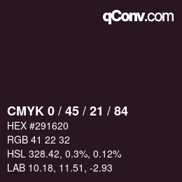 Color code: CMYK 0 / 45 / 21 / 84 | qconv.com