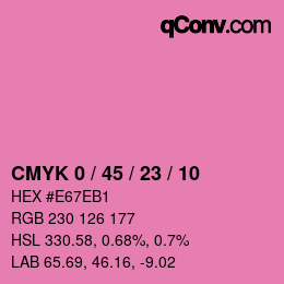 Color code: CMYK 0 / 45 / 23 / 10 | qconv.com