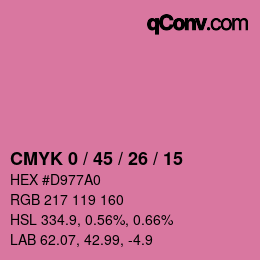 Color code: CMYK 0 / 45 / 26 / 15 | qconv.com