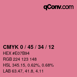 Color code: CMYK 0 / 45 / 34 / 12 | qconv.com
