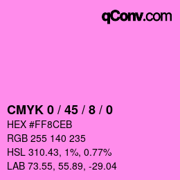 Color code: CMYK 0 / 45 / 8 / 0 | qconv.com