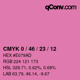 Color code: CMYK 0 / 46 / 23 / 12 | qconv.com