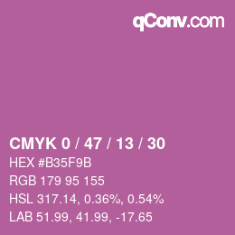 Color code: CMYK 0 / 47 / 13 / 30 | qconv.com