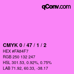Color code: CMYK 0 / 47 / 1 / 2 | qconv.com