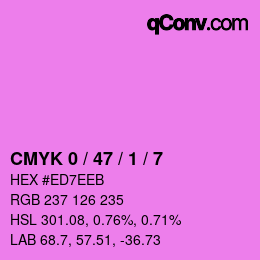 Color code: CMYK 0 / 47 / 1 / 7 | qconv.com