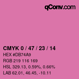 Color code: CMYK 0 / 47 / 23 / 14 | qconv.com