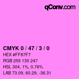 Color code: CMYK 0 / 47 / 3 / 0 | qconv.com