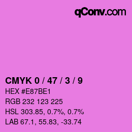 Color code: CMYK 0 / 47 / 3 / 9 | qconv.com
