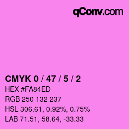 Color code: CMYK 0 / 47 / 5 / 2 | qconv.com