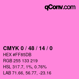 Color code: CMYK 0 / 48 / 14 / 0 | qconv.com