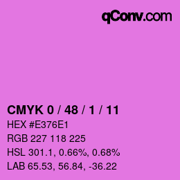 Color code: CMYK 0 / 48 / 1 / 11 | qconv.com