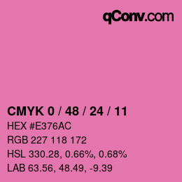 Color code: CMYK 0 / 48 / 24 / 11 | qconv.com