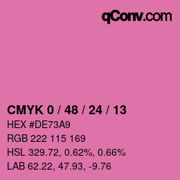 Color code: CMYK 0 / 48 / 24 / 13 | qconv.com