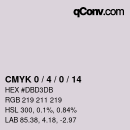 Color code: CMYK 0 / 4 / 0 / 14 | qconv.com