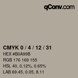 Color code: CMYK 0 / 4 / 12 / 31 | qconv.com