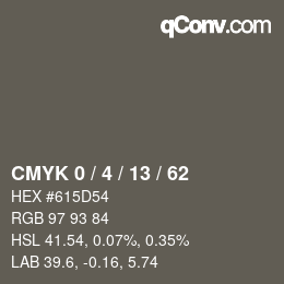Color code: CMYK 0 / 4 / 13 / 62 | qconv.com
