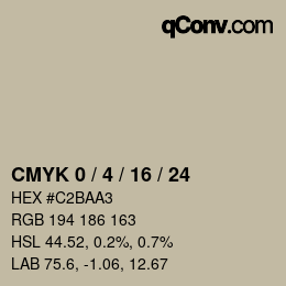 Color code: CMYK 0 / 4 / 16 / 24 | qconv.com