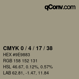 Color code: CMYK 0 / 4 / 17 / 38 | qconv.com