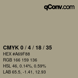 Color code: CMYK 0 / 4 / 18 / 35 | qconv.com