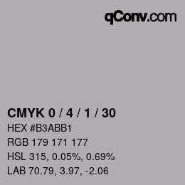 Color code: CMYK 0 / 4 / 1 / 30 | qconv.com