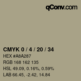 Color code: CMYK 0 / 4 / 20 / 34 | qconv.com