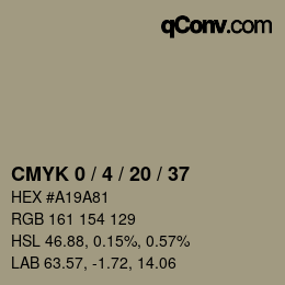 Color code: CMYK 0 / 4 / 20 / 37 | qconv.com