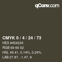 Color code: CMYK 0 / 4 / 24 / 73 | qconv.com