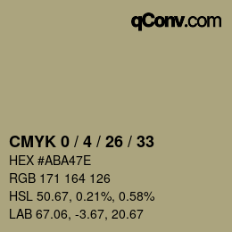 Color code: CMYK 0 / 4 / 26 / 33 | qconv.com