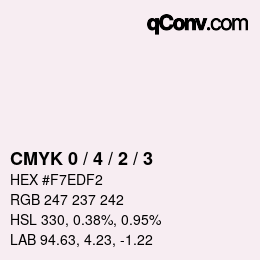 Color code: CMYK 0 / 4 / 2 / 3 | qconv.com