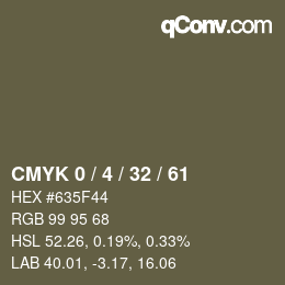 Color code: CMYK 0 / 4 / 32 / 61 | qconv.com