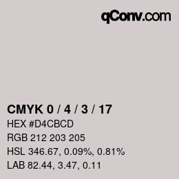 Color code: CMYK 0 / 4 / 3 / 17 | qconv.com