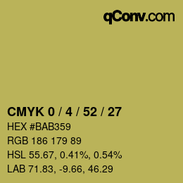 Color code: CMYK 0 / 4 / 52 / 27 | qconv.com