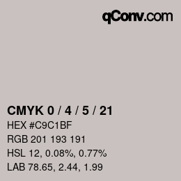 Color code: CMYK 0 / 4 / 5 / 21 | qconv.com