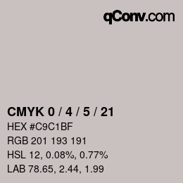 Color code: CMYK 0 / 4 / 5 / 21 | qconv.com