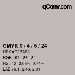 Color code: CMYK 0 / 4 / 5 / 24 | qconv.com