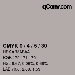 Color code: CMYK 0 / 4 / 5 / 30 | qconv.com