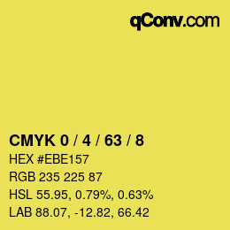 Color code: CMYK 0 / 4 / 63 / 8 | qconv.com
