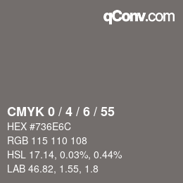 Color code: CMYK 0 / 4 / 6 / 55 | qconv.com