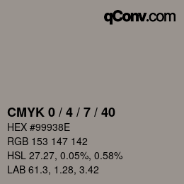 Color code: CMYK 0 / 4 / 7 / 40 | qconv.com