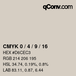 Color code: CMYK 0 / 4 / 9 / 16 | qconv.com