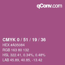 Color code: CMYK 0 / 51 / 19 / 36 | qconv.com