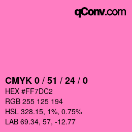 Color code: CMYK 0 / 51 / 24 / 0 | qconv.com