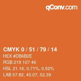 Color code: CMYK 0 / 51 / 79 / 14 | qconv.com