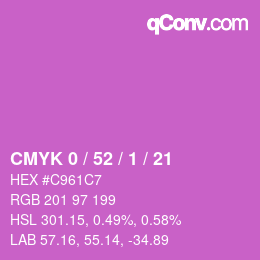 Color code: CMYK 0 / 52 / 1 / 21 | qconv.com