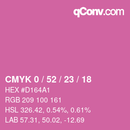 Color code: CMYK 0 / 52 / 23 / 18 | qconv.com