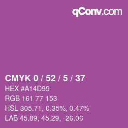 Color code: CMYK 0 / 52 / 5 / 37 | qconv.com