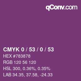 Color code: CMYK 0 / 53 / 0 / 53 | qconv.com