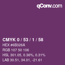 Color code: CMYK 0 / 53 / 1 / 58 | qconv.com