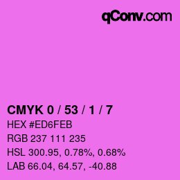 Color code: CMYK 0 / 53 / 1 / 7 | qconv.com