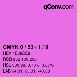 Color code: CMYK 0 / 53 / 1 / 9 | qconv.com